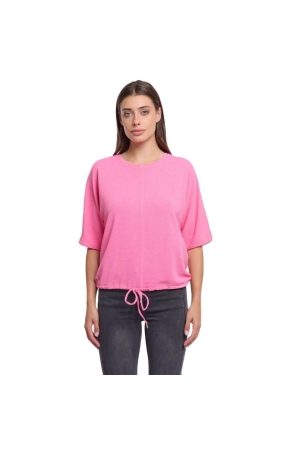 Rino en Pelle Half sleeve top 10796 bright pink