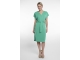 Rino en Pelle V-neck dress 10807 clover green