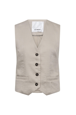 Co Couture EvaCC vest  154 Walnut