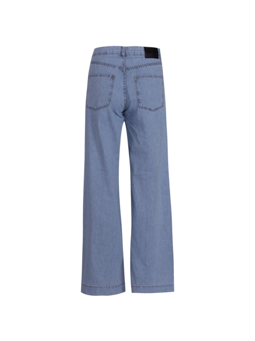 Co Couture CindyCC eyelet wide ll jeans 114 Fade denim