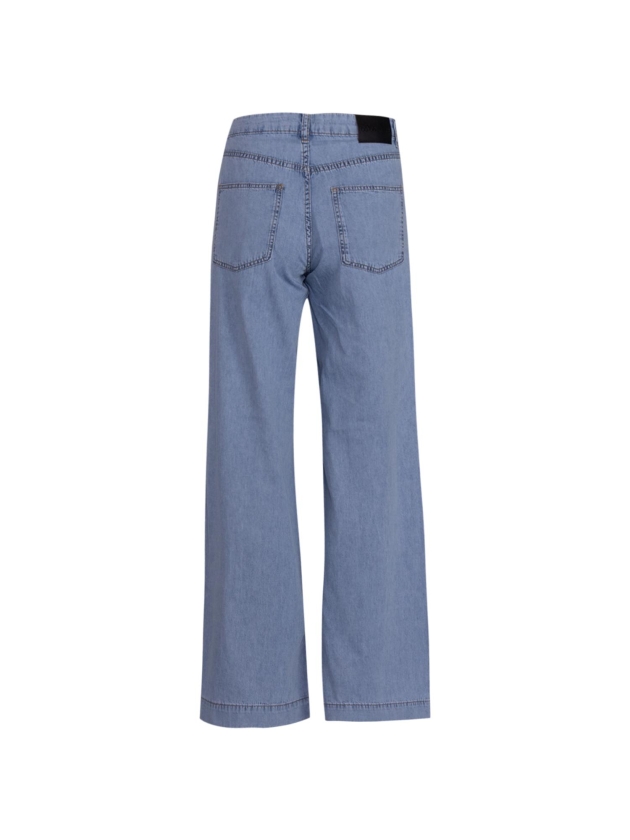 Co Couture CindyCC eyelet wide ll jeans 114 Fade denim