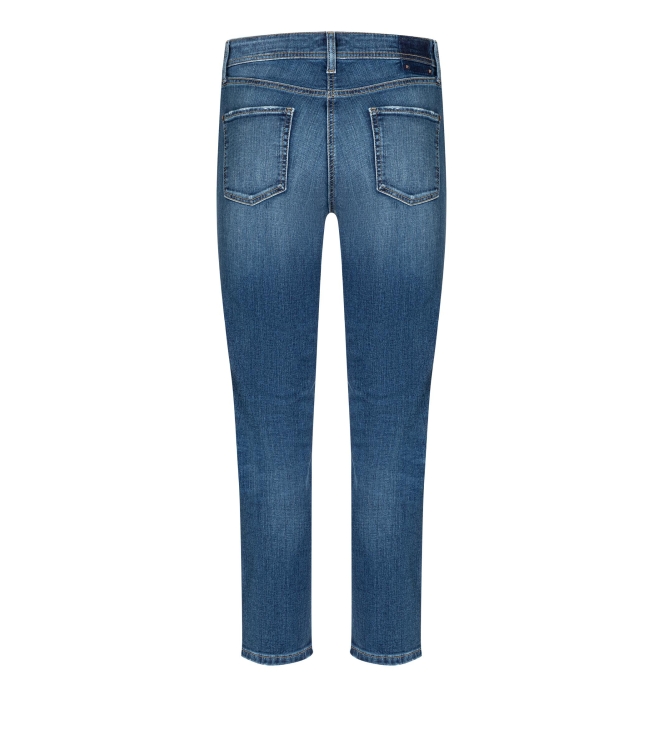 Cambio Piper cropped shadow effect 5170 Mid use blue denim