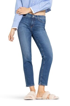 Cambio Piper cropped shadow effect 5170 Mid use blue denim