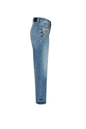 Cambio Gini strassdetail 5348 Cozy trendy used blue denim
