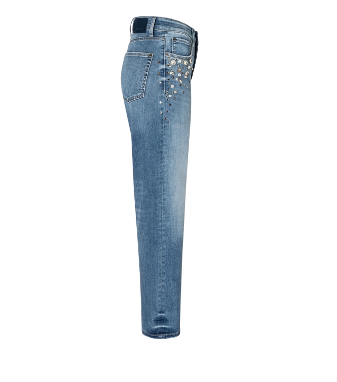 Cambio Gini strassdetail 5348 Cozy trendy used blue denim