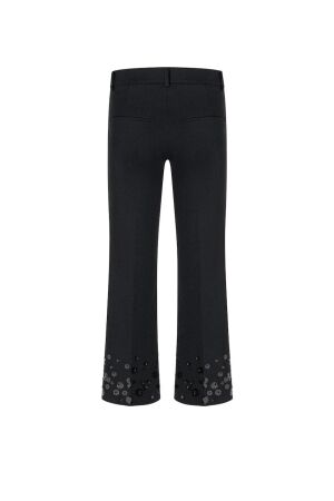 Cambio Francoise cropped pailetten 099 Black
