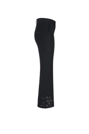 Cambio Francoise cropped pailetten 099 Black