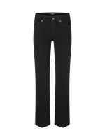 Cambio Paris flared 5000 Basic rinsed wash black denim