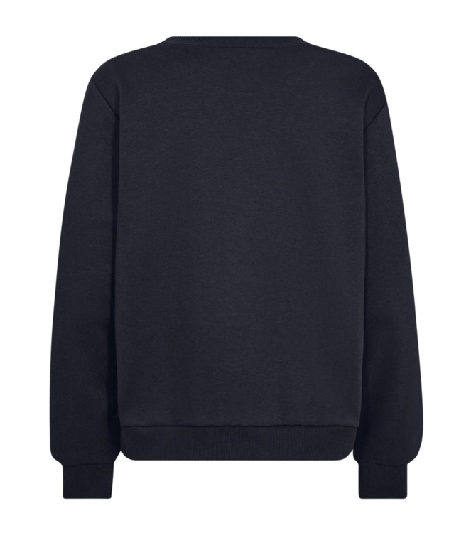 Freequent Embroidery pullover Salute w wedgewood