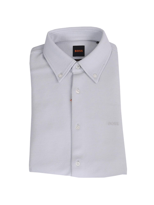 Hugo Boss-Orange Myjersey_M 10275482 01 053 Light/pastel grey
