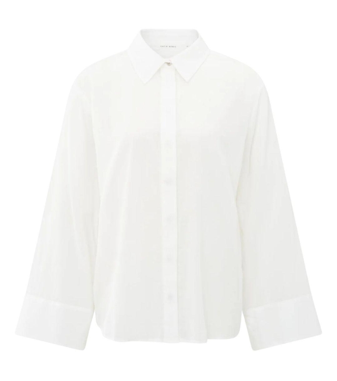 Yaya Blouse with back buttons