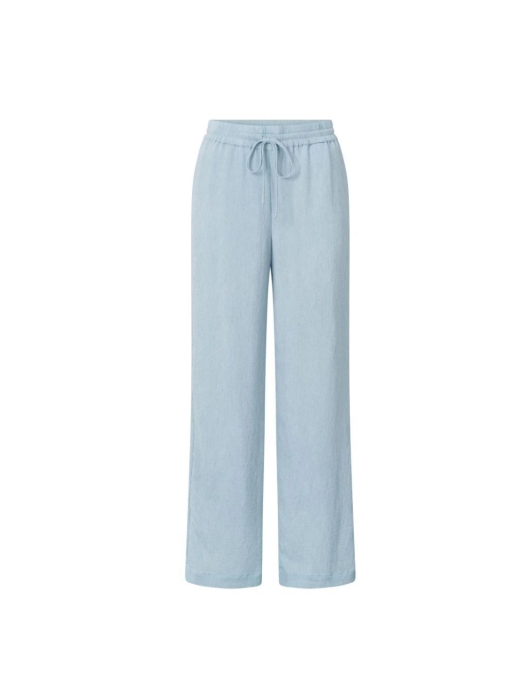 Yaya Woven trousers with wide legs 99992 Baby Blue