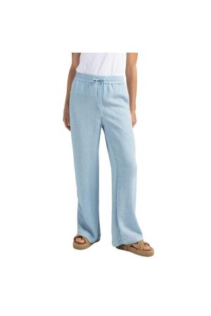 Yaya Woven trousers with wide legs 99992 Baby Blue