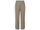Yaya Woven trousers with curved hem