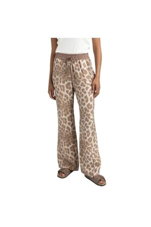 Yaya Leopard print trousers