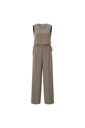 Yaya Sleeveless jumpsuit with cord