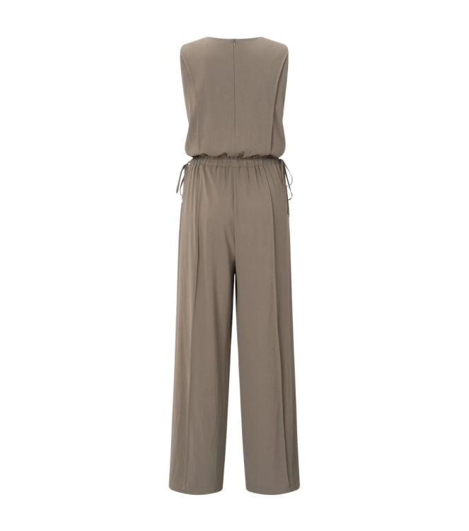 Yaya Sleeveless jumpsuit with cord