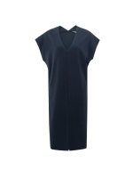 Yaya Dress 00119ith 00100ouble V-ne 9410 Total eclipse blue