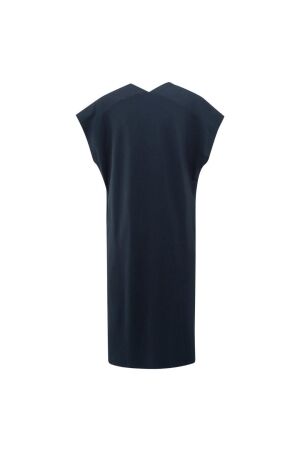 Yaya Dress 00119ith 00100ouble V-ne 9410 Total eclipse blue