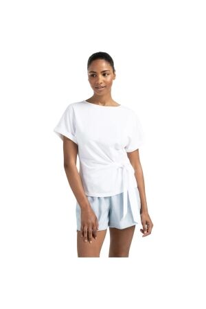 Yaya T-shirt with knotted detail 00000 Pure white