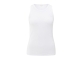 Yaya Ribbed singlet with back print 00000 Pure white