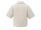 Yaya Short sleeve sweater with coll 99005 Chalk white