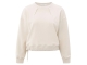 Yaya Sweatshirt with pleat detail a 99005 Chalk white