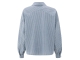 Yaya Striped blouse with pocket 990001 Vintage blue dessin