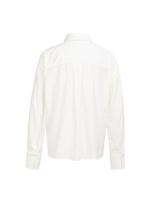 Yaya Shirt with removable collar an 99014 Off white