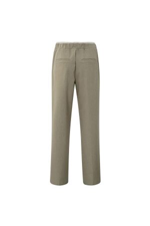 Yaya Woven wide leg trousers with c 990062 Sand beige mel