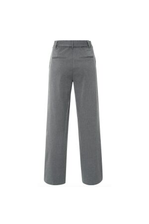 Yaya Woven wide leg trousers  with 99020 Anthracite mel