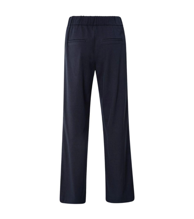 Yaya Woven wide leg trousers with s 94016 Inkwell blue