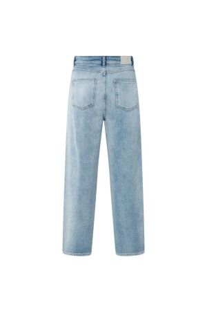 Yaya Loose fit hw denim 01118 Light blue denim