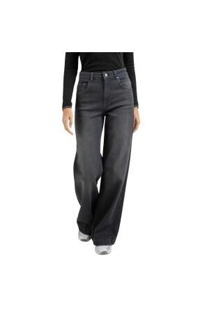 Yaya Hw loose wide denim - L34 01113 Grey denim