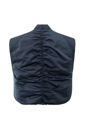 Yaya Nylon reversible bodywarmer 94016 Inkwell blue
