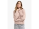 Yaya Sweater with cable detail 615092 Shadow gray pink mel