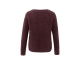 Yaya Soft sweater with V-neck 916191 Fudge purple 