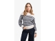 Yaya Striped sweater 940511 Collegiate blue dessin