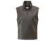 Yaya Sleeveless faux leather top 99033 Dark taupe grey
