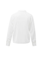 Yaya Blouse with bow collar detail 00000 Pure white