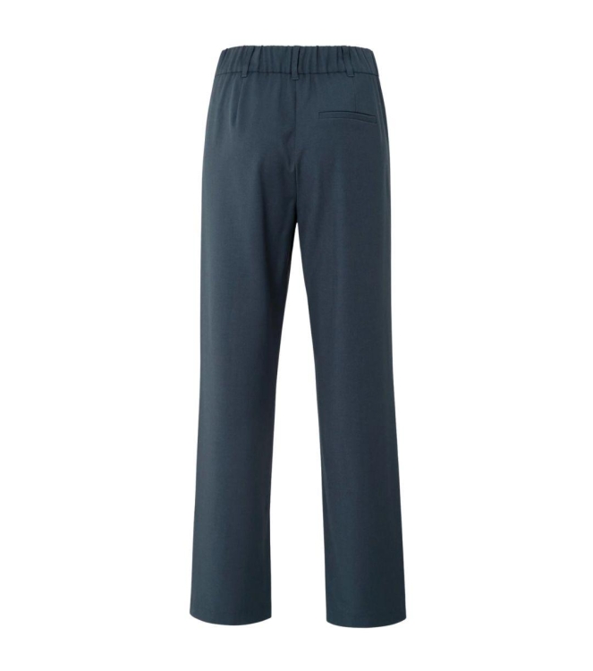 Yaya Wide leg trousers with seams 94051 Collegiate blue