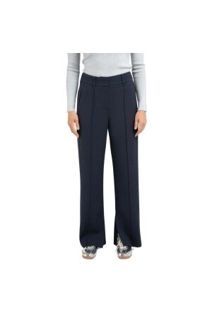 Yaya Wide leg trousers with seams 94051 Collegiate blue
