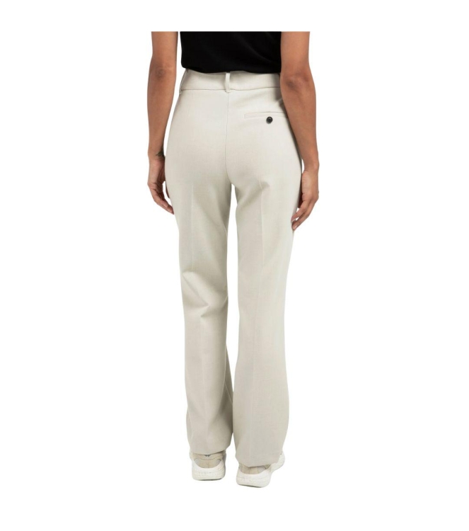 Yaya Trousers with chic waistband 990312 Cloud grey melange