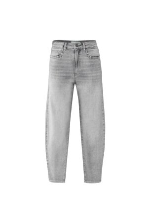 Yaya Loose fit hw denim 99288 Light grey denim