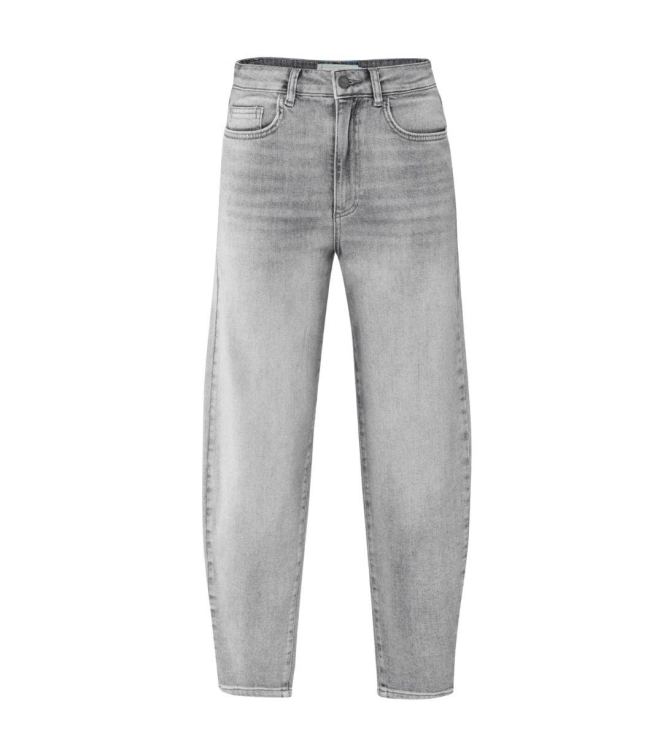 Yaya Loose fit hw denim 99288 Light grey denim