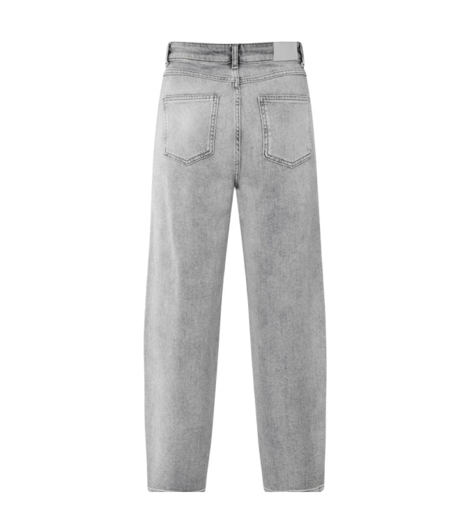 Yaya Loose fit hw denim 99288 Light grey denim