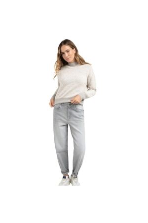 Yaya Loose fit hw denim 99288 Light grey denim