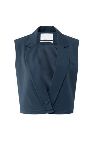 Yaya Sleeveless short blazer 94051 Collegiate blue