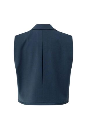 Yaya Sleeveless short blazer 94051 Collegiate blue
