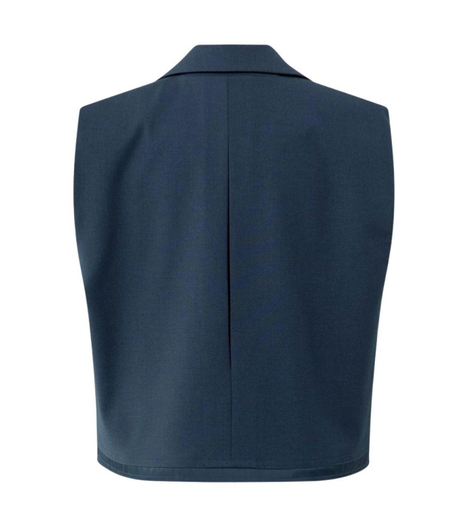 Yaya Sleeveless short blazer 94051 Collegiate blue